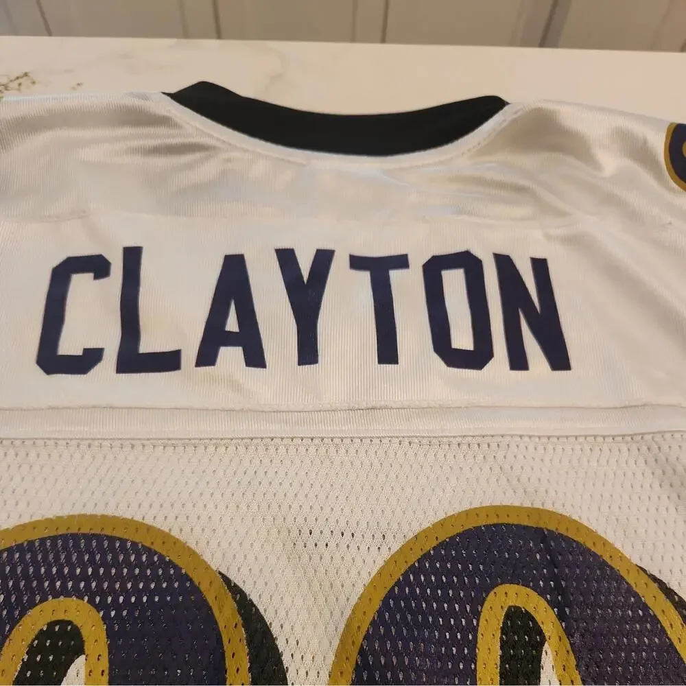 VTG REEBOK NFL EQUIPMENT Baltimore Ravens  Clayton #89 JERSEY SIZE 2 XL - Picture 13 of 14